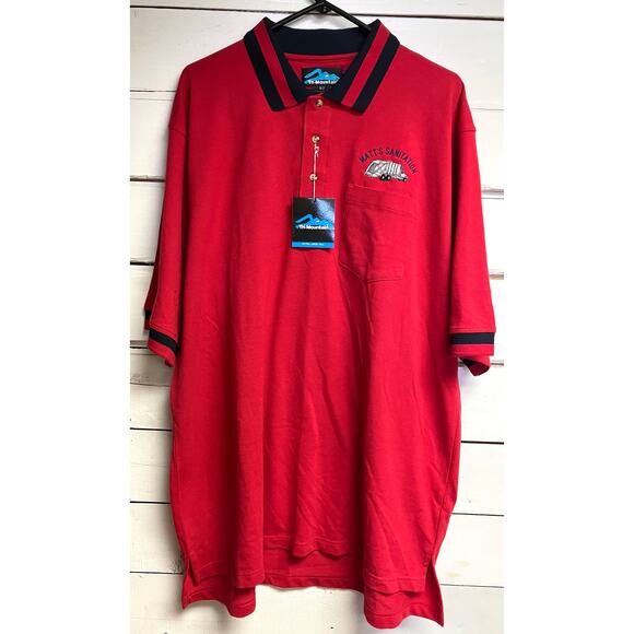 Tri-Mountain Matt’s Sanitation T-Shirt Men’s Talk XL. - Picture 1 of 6